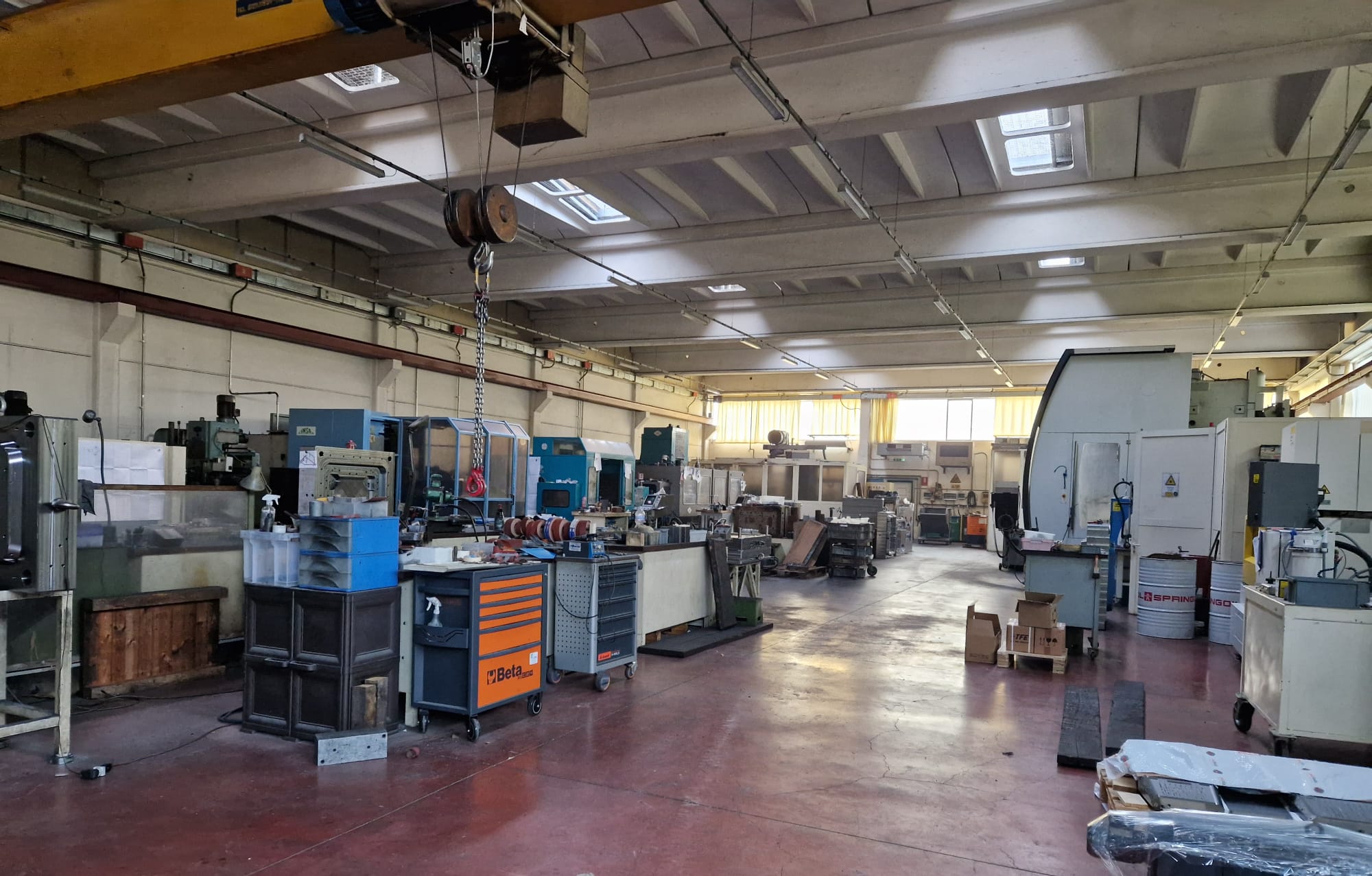 Reparto interno dell'azienda