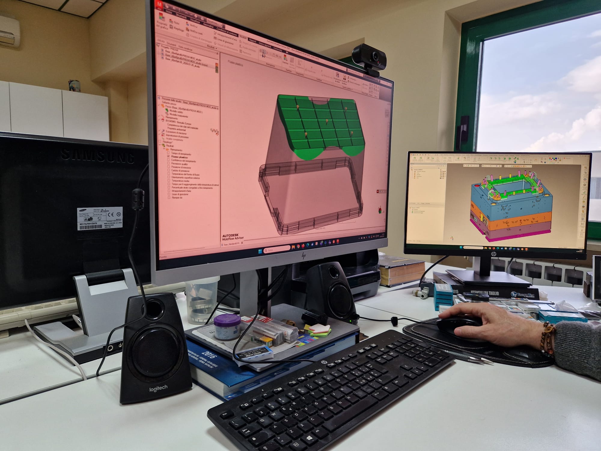 Anteprima del modello 3D dello stampo